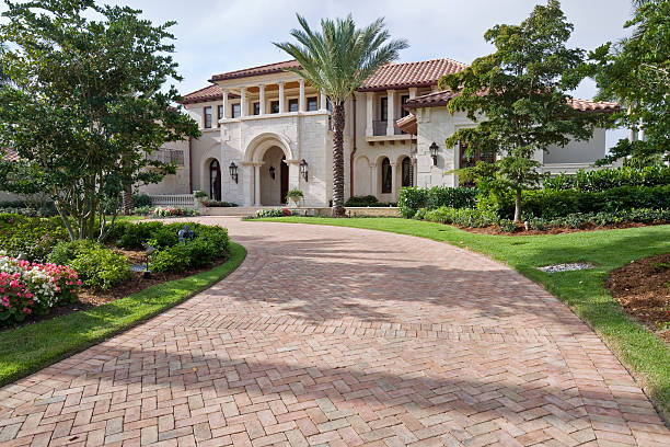 Permeable Paver Driveway in Las Quintas Fronterizas, TX